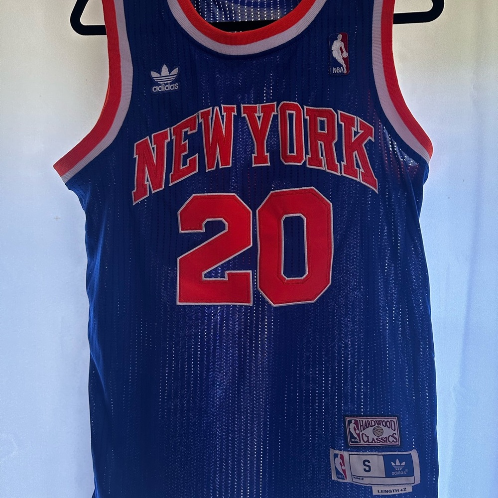 Adidas Hardwood Classics NY Knicks Jersey